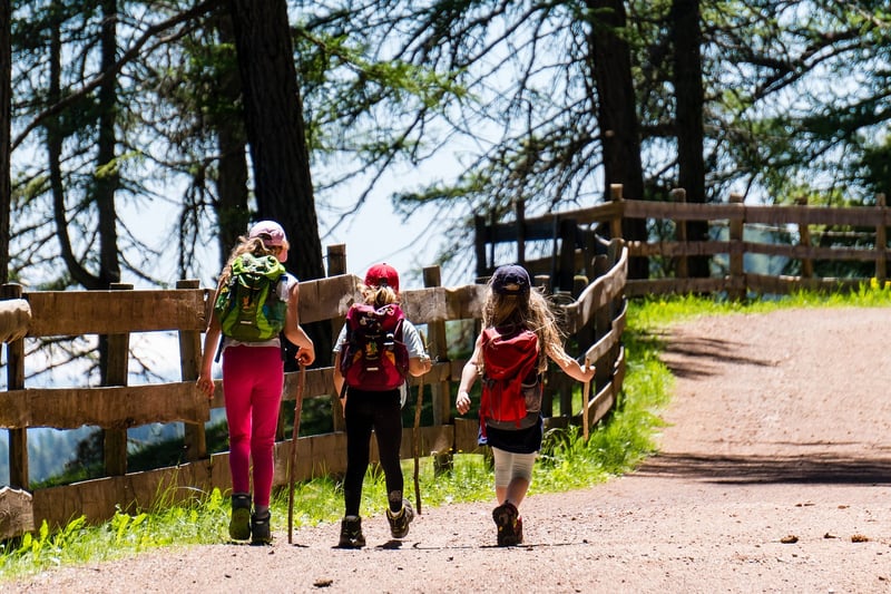Mountain hiking adventure